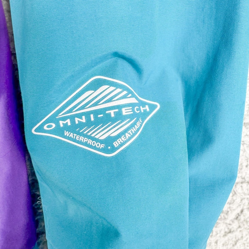 Columbia Bugaboo Omni-Tech Jacket Mens Medium Blue Ski Coat Waterproof Shell - Picture 5 of 15